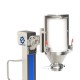 Mobile lifting column for drums