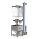 Lifting Column for Big Bag Emptying into the Bin