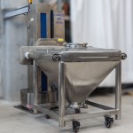 Bin blender column