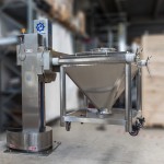 Bin blender column