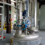 Vacuum Conveyor P.E.D. with Lifting column for empty big bag