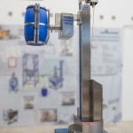 Lifting column for drums