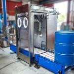 Containment system for reactor loading