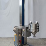 Mobile Lifting column for drums (motorized version)