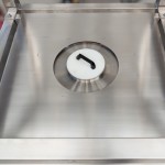 Big-Bag emptying structure with integrated C.I.P. system