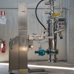 Mobile lifting column for VTS with C.I.P, W.I.P and Inertization system