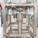 Big-Bag Emptying Structure installed on loading Cells