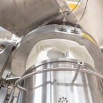 Big-Bag Emptying Structure installed on loading Cells