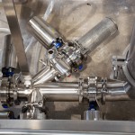 Big-Bag Emptying Structure installed on loading Cells