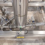 Big-Bag Emptying Structure installed on loading Cells