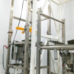 Big-Bag Emptying Structure installed on loading Cells