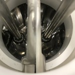 Washing system for BIN in OEB4 containement