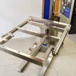 Mobile lifting column for VTS with C.I.P, W.I.P and Inertization system