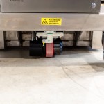 One Motorised Wheel and Two Antistatic Wheels