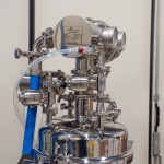 Mobile Lifting Column for Vacuum Conveyor with Vibrating Sieve