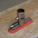 Pneumatic VIbrator with Rectangular Suction Cup Mount