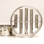 Stainless Steel Magnetic Separator with Cylindrical Bars in a Circular Frame