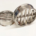 Two Stainless Steel Magnetic Separators with Cylindrical Bars