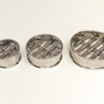 Three Different Sizes of Stainless Steel Magnetic Separators with Cylindrical Bars