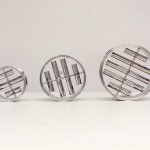 Three Stainless Steel Magnetic Separators with Cylindrical Bars in Different Sizes