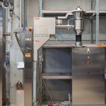 Stationary Sieve Mill Lifter with Rotation Mechanism (side view)