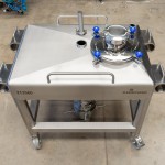 Wheeled Pharma Bin (top view)