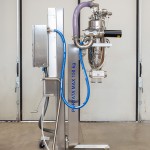 Mobile Post Hoist for Vacuum Conveyor (bottom position)