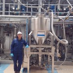 "Bin-to-Bin by Mill" Powder Discharge System