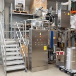 Drum Emptying System for Powder (drum attachment phase)