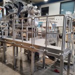 Drum Emptying System for Powder (back view)