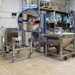 Bin Locking Safety Lever