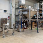 Bin Lifting Column with Docking Station (Bin lifting phase)