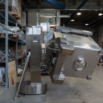 Bin Blender Column (Tumbler) - mixing phase