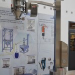 Lifting column for drums