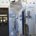 Mobile lifting column for Big Bag