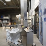 Mobile lifting column for Big Bag